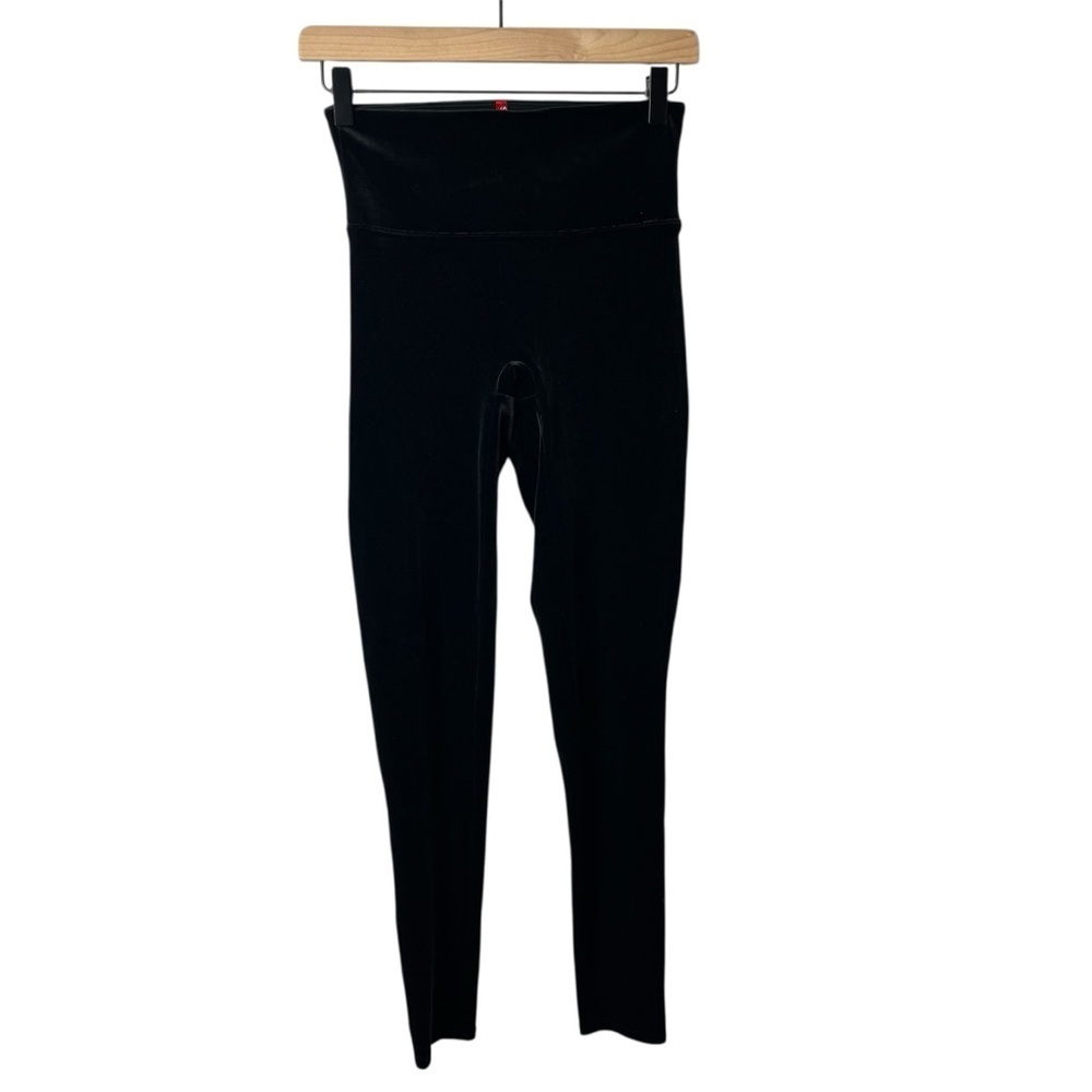 SPANX Ready To Wow Velvet Legging Black Size Medium Style 2070